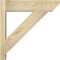 Ekena Millwork Traditional Slat Rough Sawn Outlooker, Douglas Fir, 6"W x 22"D x 22"H OUT06X22X22TRA06RDF - alternate 2